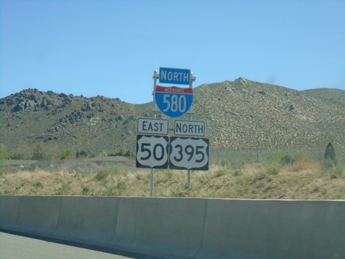 I-580/US-395 North/US-50 East - Carson City