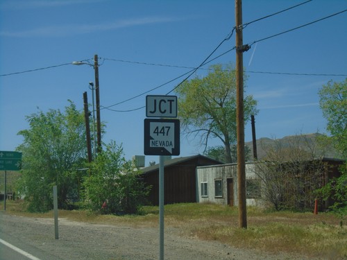 NV-427 West Approaching NV-447