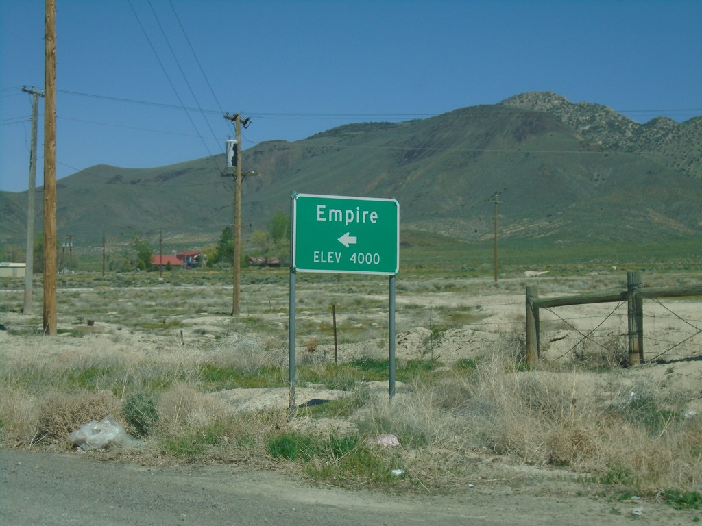 NV-447 North - Empire