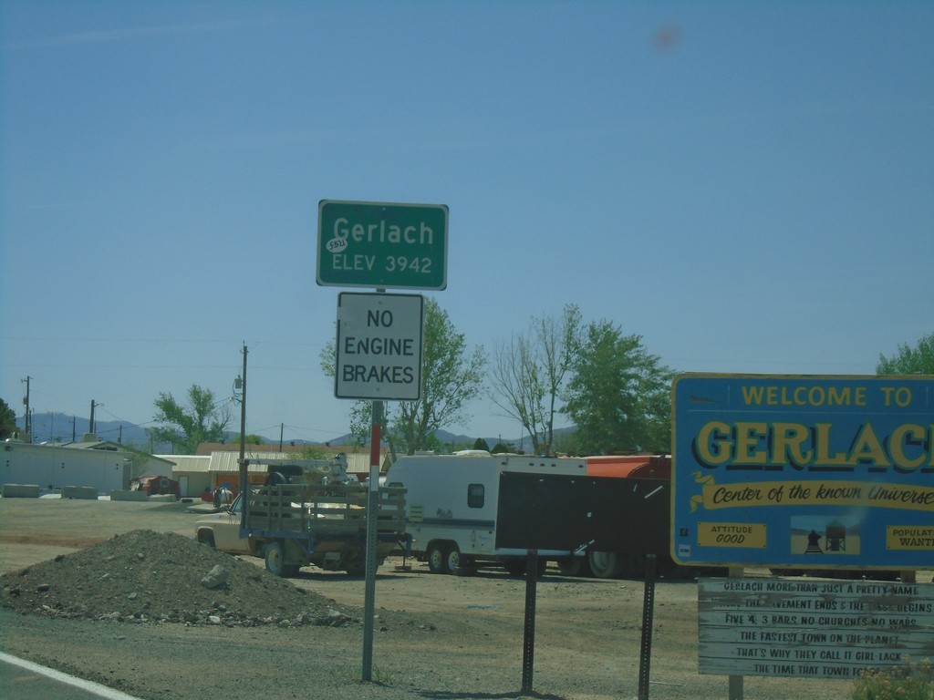 NV-447 North - Gerlach