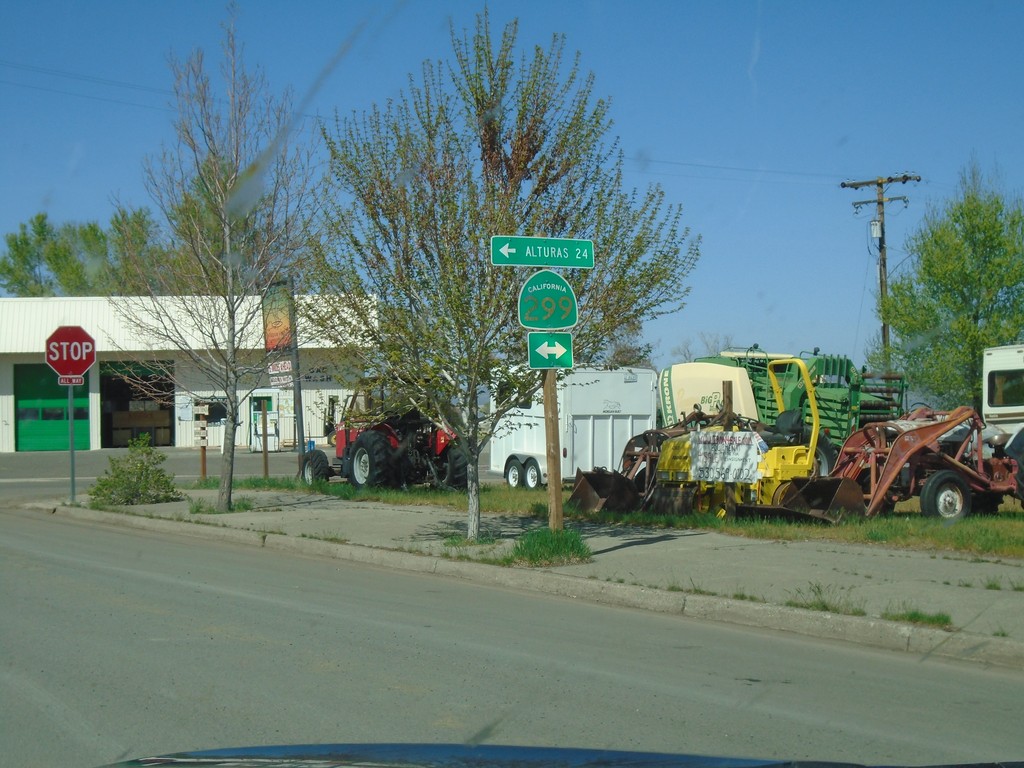 CH-1 (Main St.) at CA-299 - Cedarville