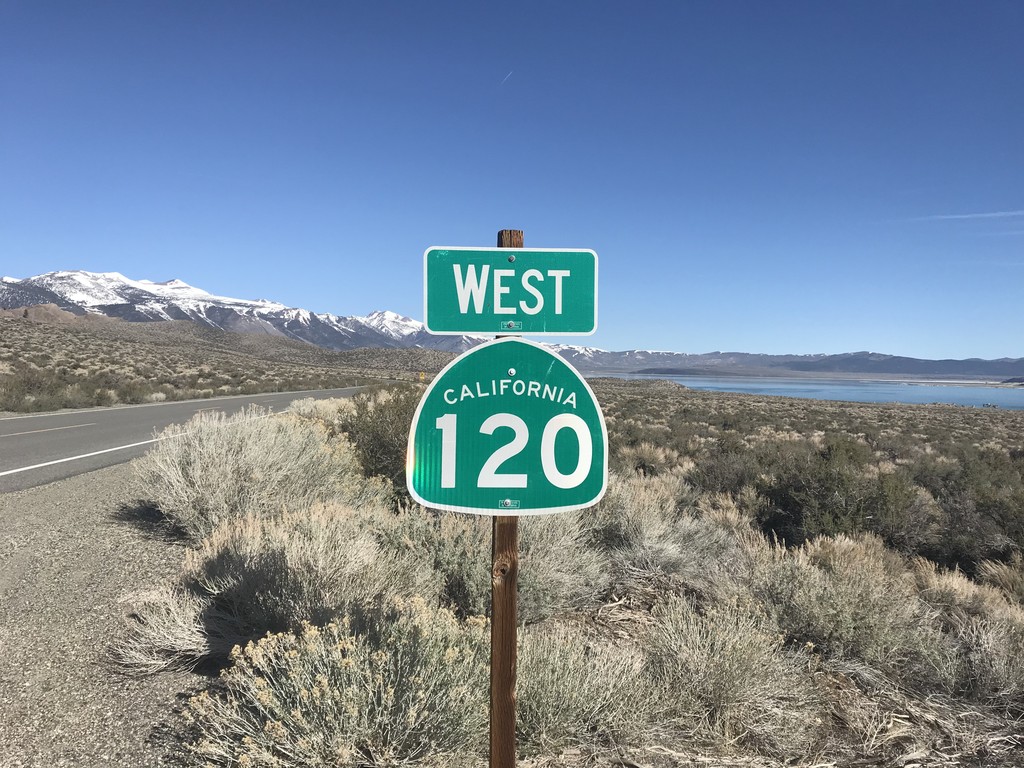 CA-120 West - Mono County