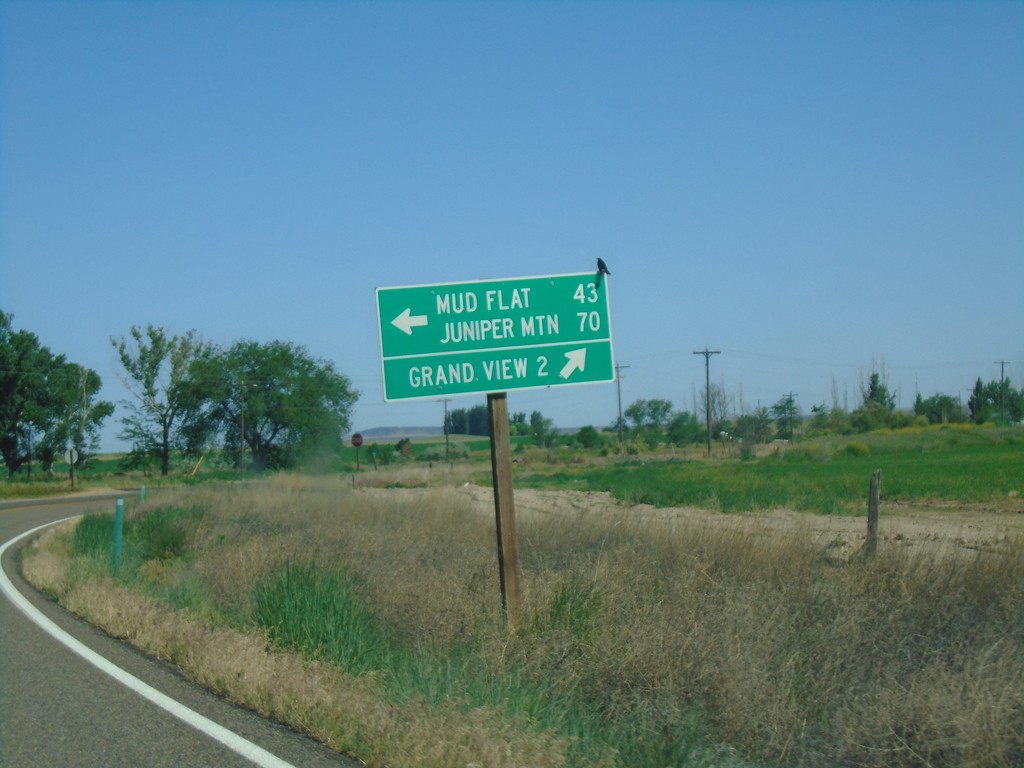 ID-78 West at Mud Flat Road