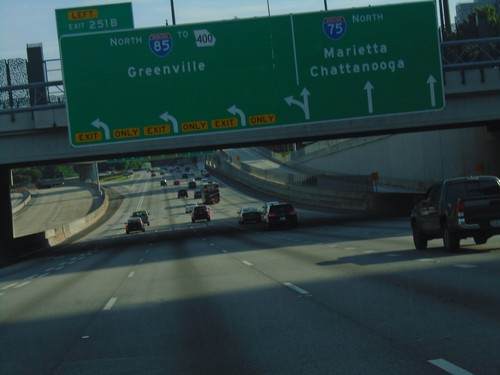 I-75/I-85 North - Exit 251B