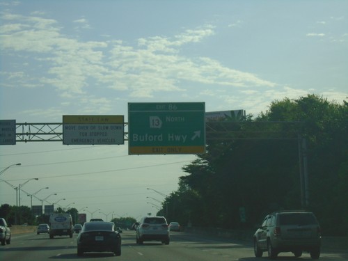 I-85 North - Exit 86