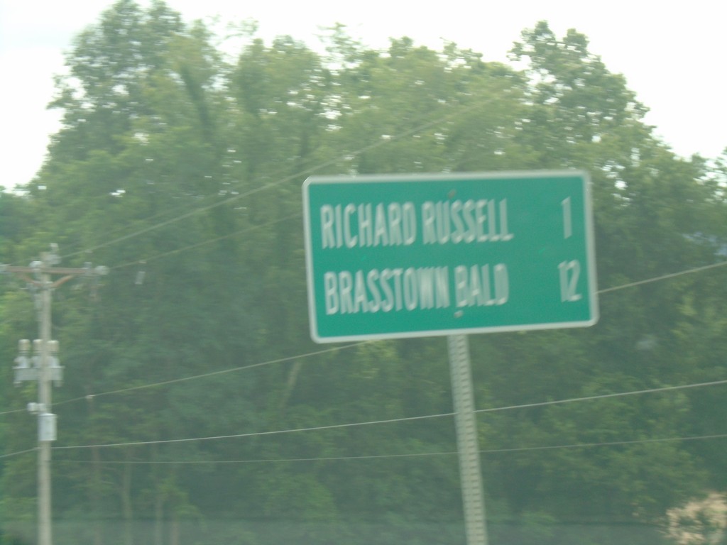 GA-180 East - Distance Marker