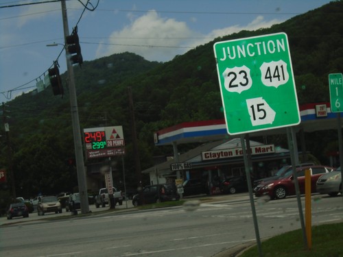 US-76/GA-2 East at US-23/US-441/GA-15 - Clayton