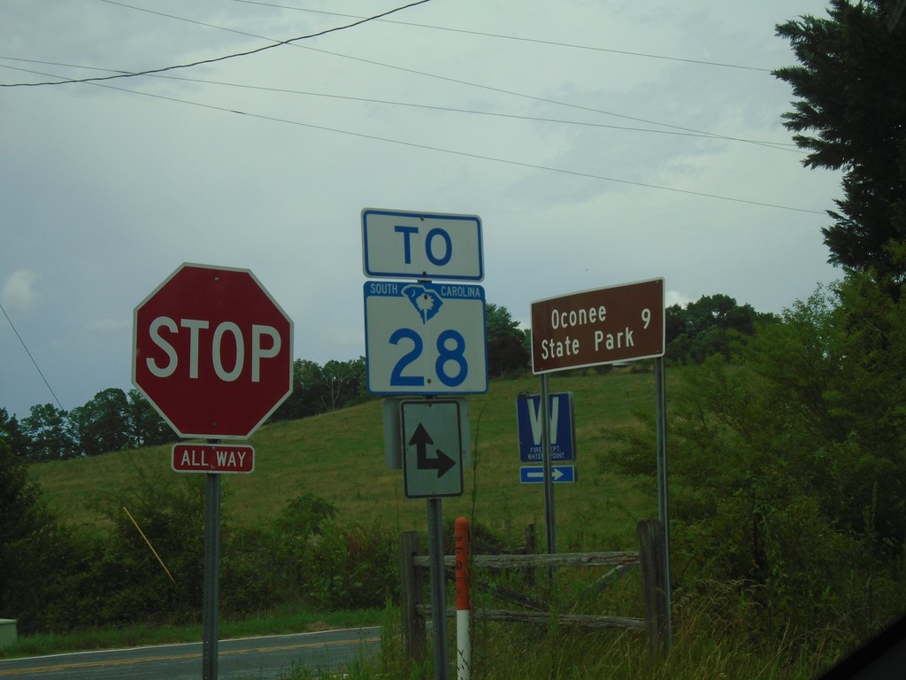 Chattoga Ridge Road at Whetstone Road