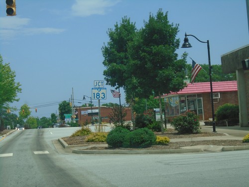 SC-28 South Approaching SC-183