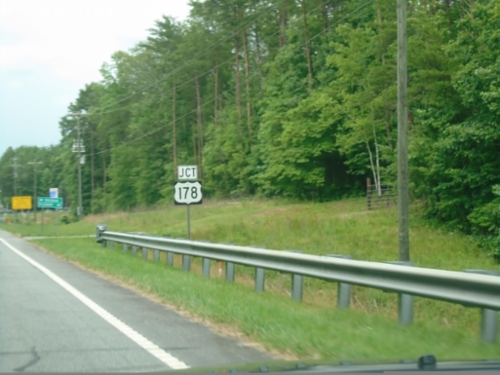 SC-11 East Approaching US-178