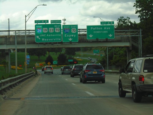 I-240 East/US-70 East at Exits 4A and 4B