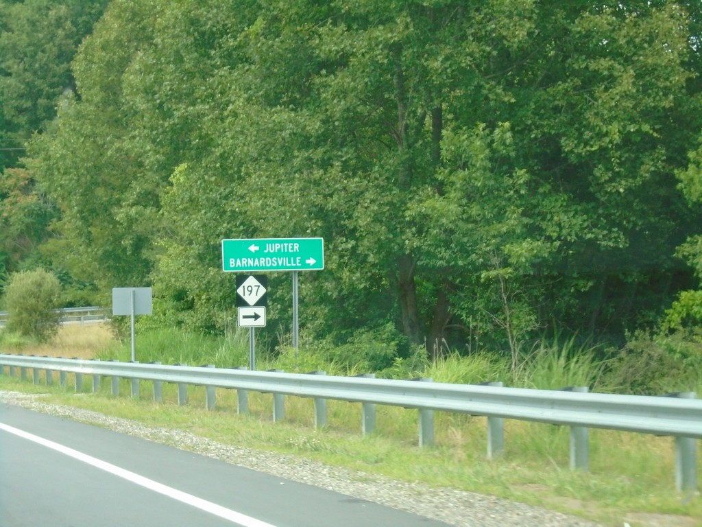 Future I-26 Exit 15 Offramp at NC-197