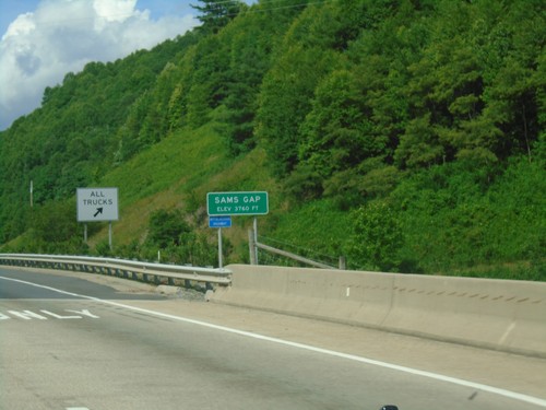 I-26 West - Sams Gap