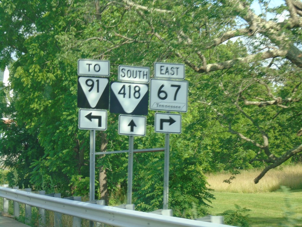 TN-67 East at US-421/TNS-418/To TNS-91