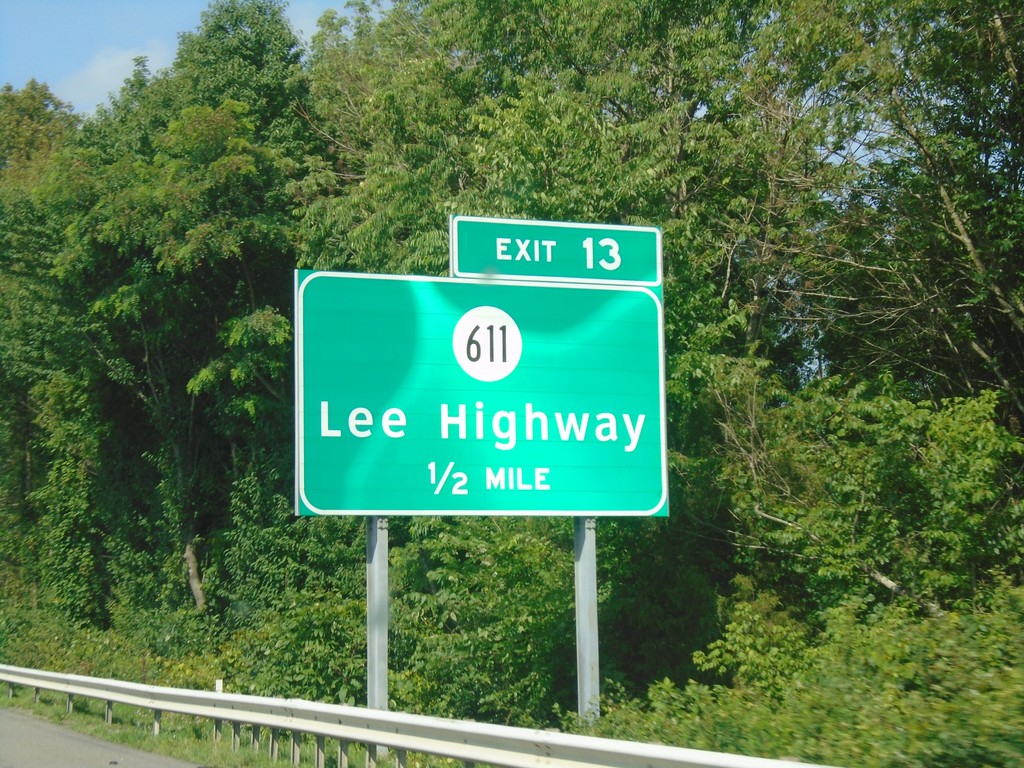 I-81 South - Exit 13