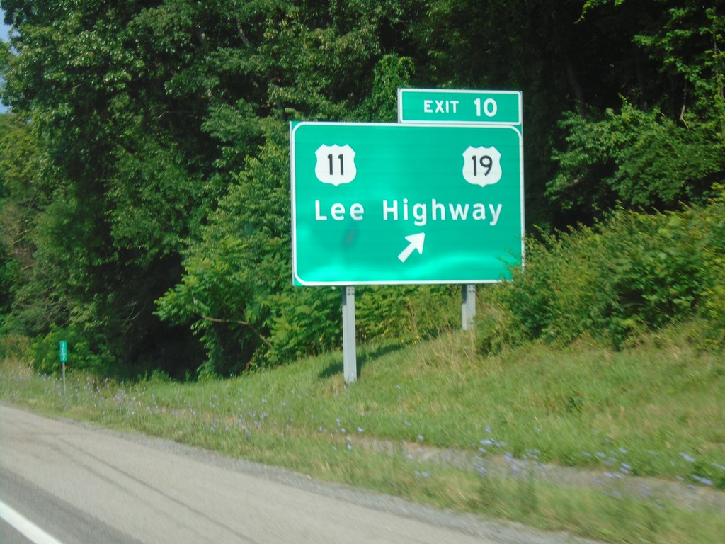 I-81 South - Exit 10