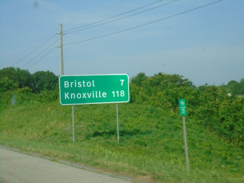 I-81 South - Distance Marker