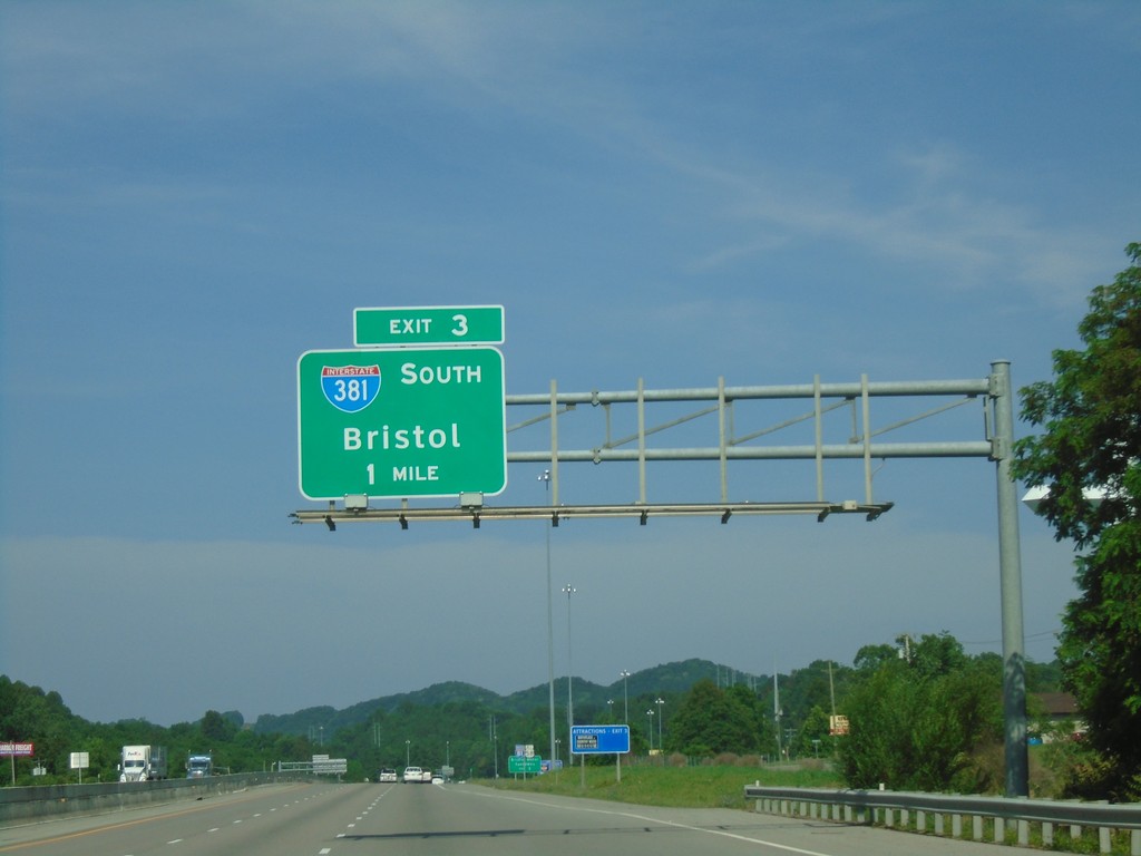 I-81 South - Exit 3