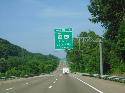 I-81 South - Exit 1B-A