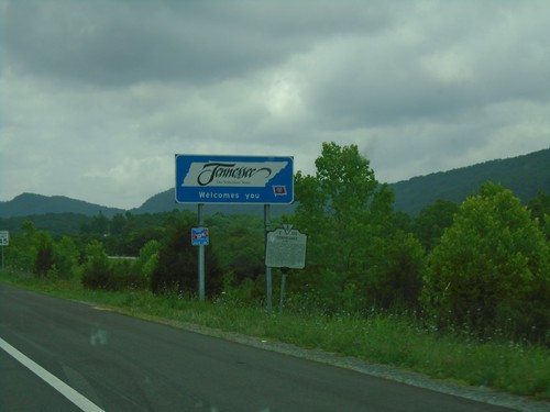 US-58 West - Welcome To Tennessee