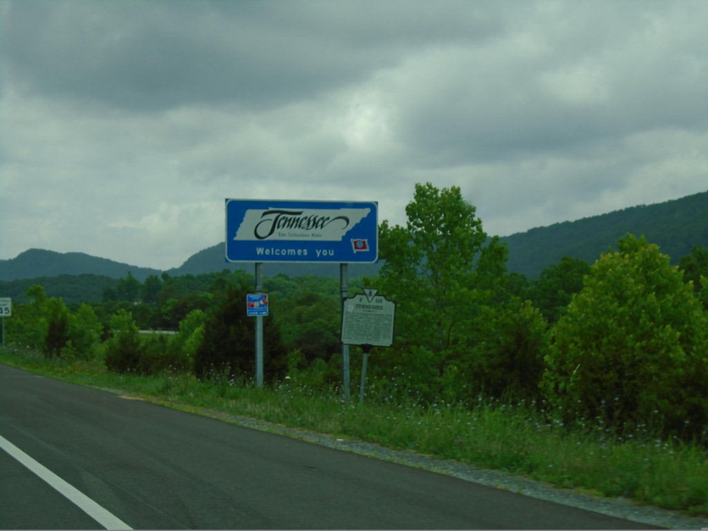 US-58 West - Welcome To Tennessee