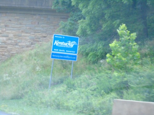 US-25E North - Welcome To Kentucky