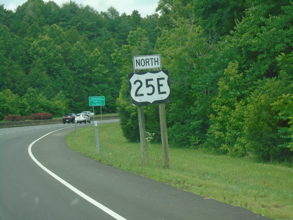 US-25E North - Middlesboro