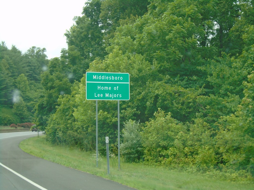 US-25E North - Entering Middlesboro