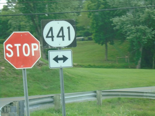 End KY-1599 North at KY-441