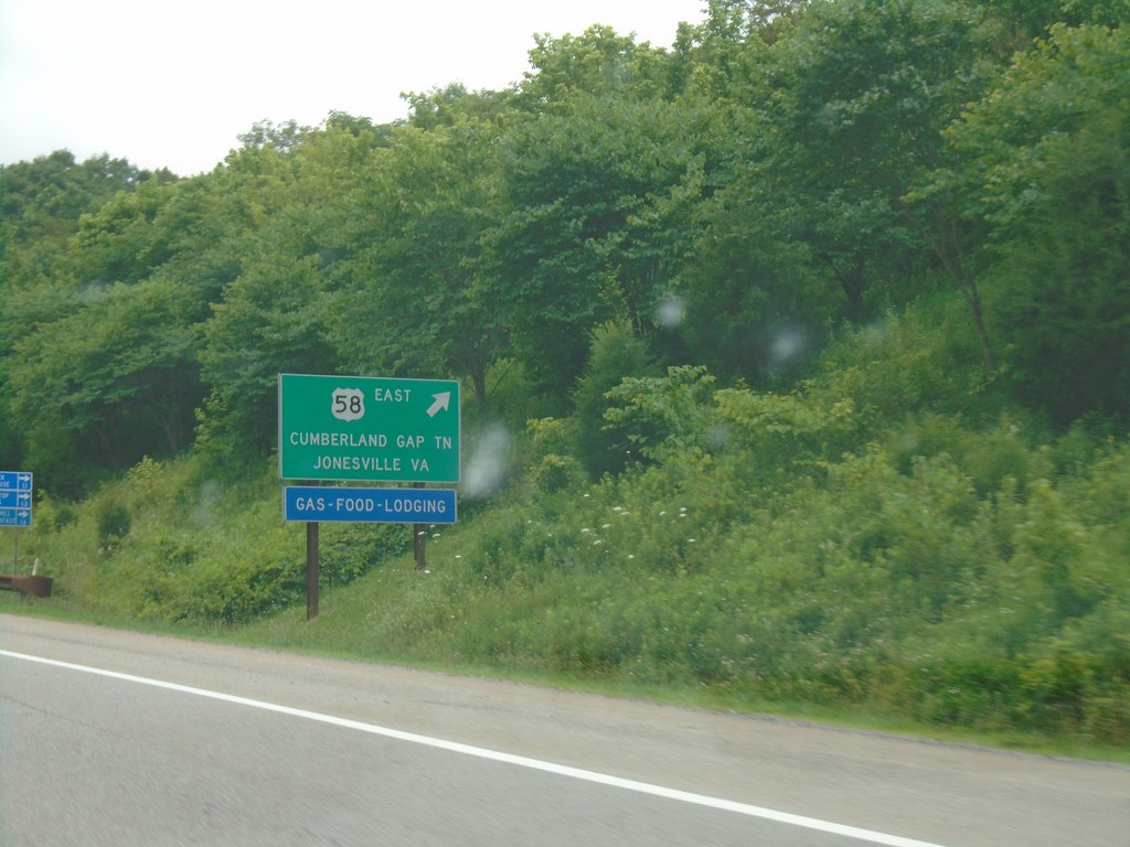 US-25E South at US-58 Interchange