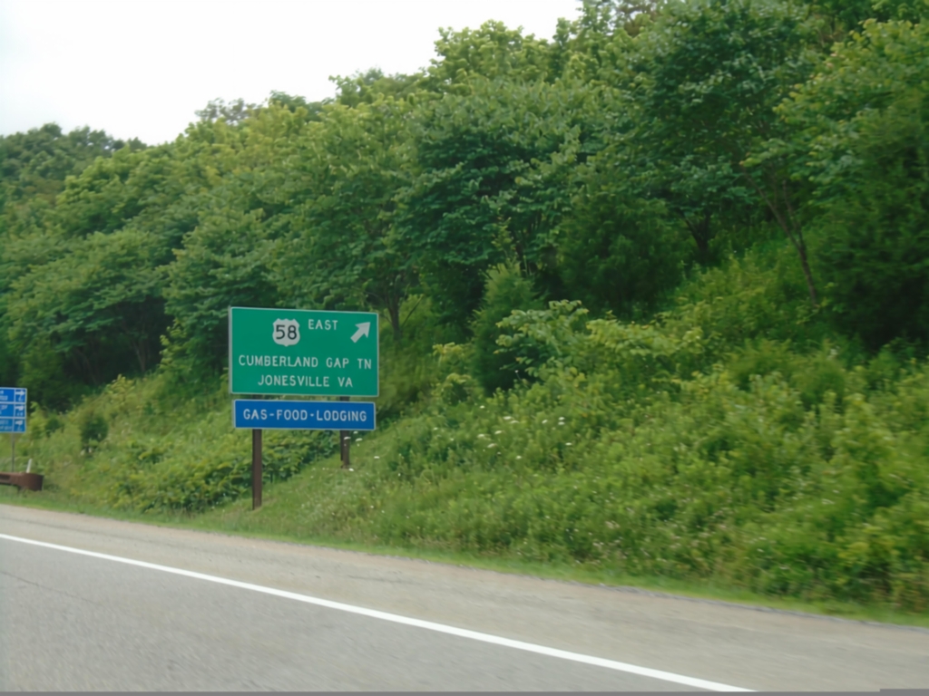 US-25E South at US-58 Interchange