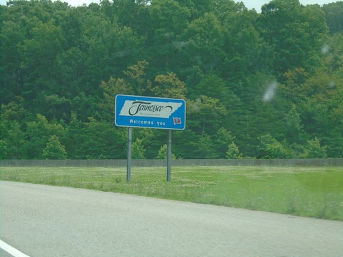 US-25E South - Welcome To Tennessee