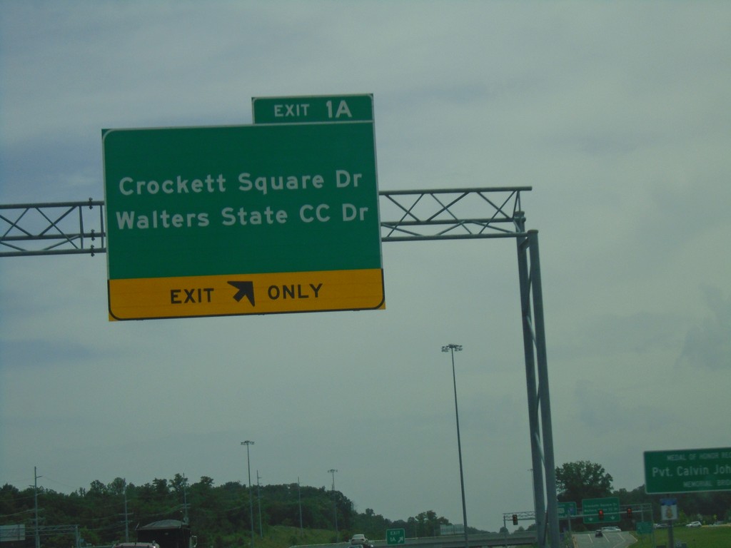 US-25E South - Exit 1A