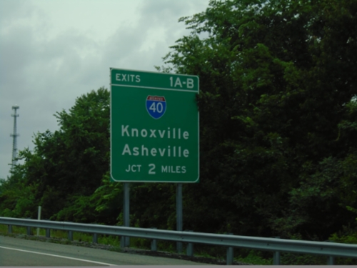 I-81 South - Exits 1A-B