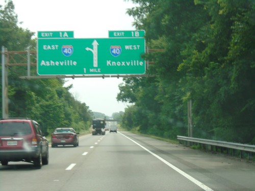 I-81 South - Exits 1A and 1B