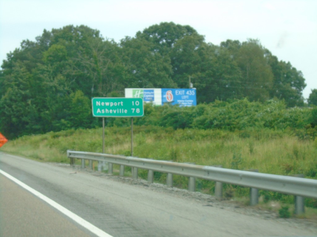 I-40 East - Distance Marker