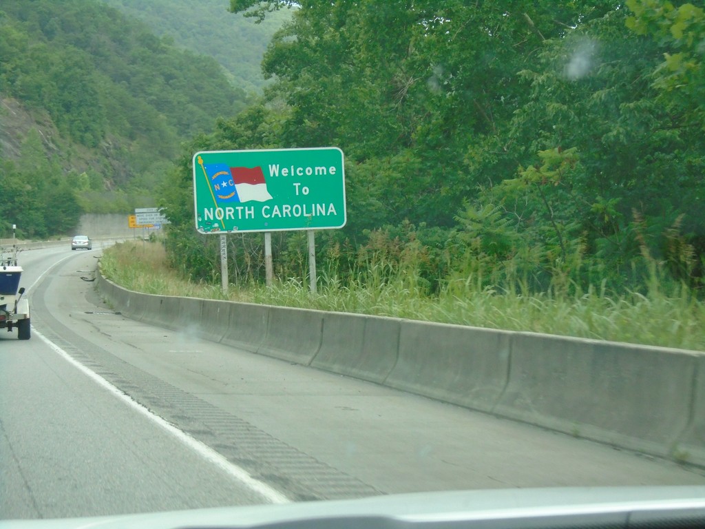 I-40 East - Welcome to North Carolina