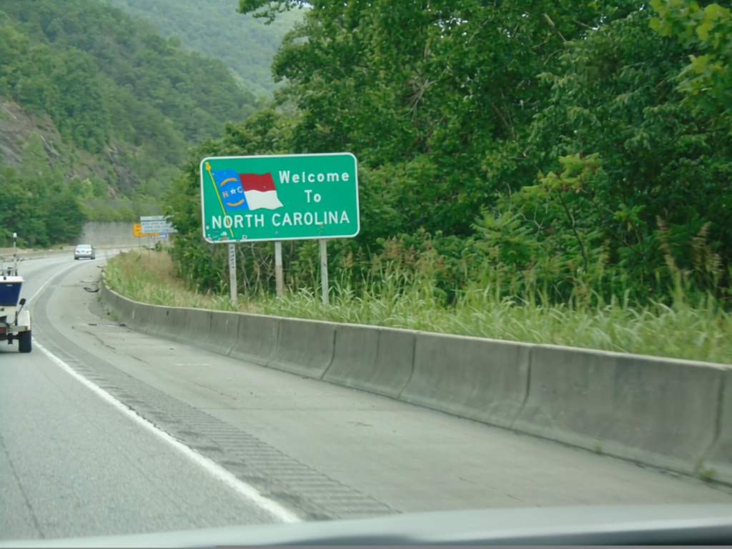 I-40 East - Welcome to North Carolina