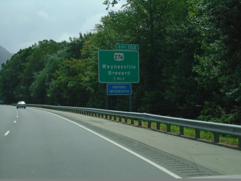 US-23 South/US-74 West - Exit 102