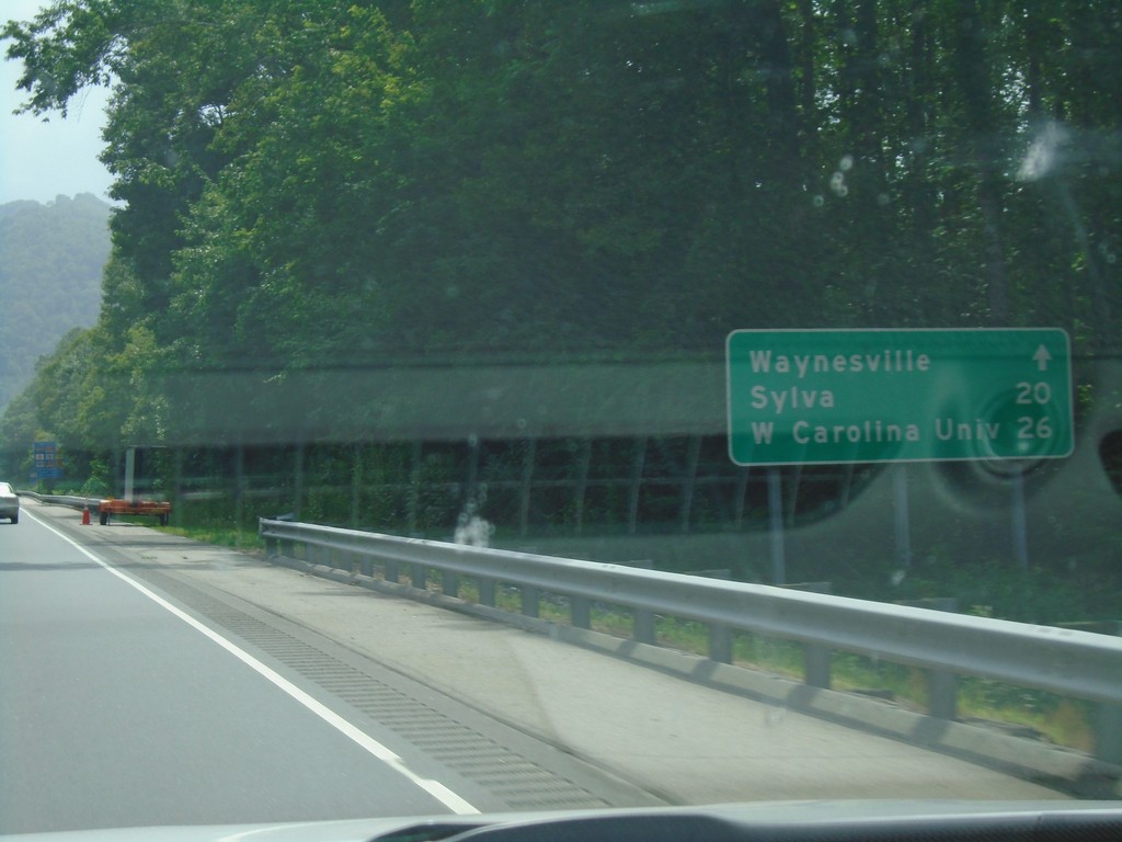 US-23 South/US-74 West - Distance Marker