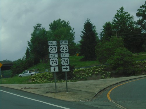 US-276 North at US-23/US-74