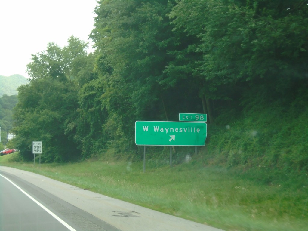 US-23 South/US-74 West - Exit 98