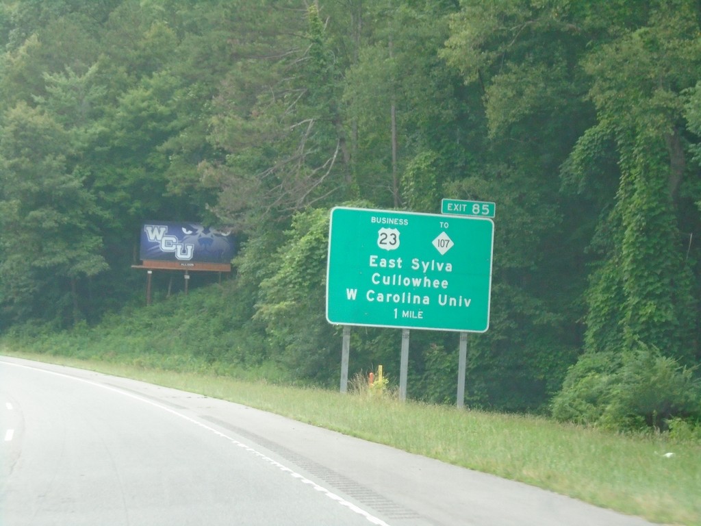 US-23 South/US-74 West - Exit 85