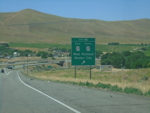 I-82 West - Exit 96