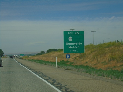 I-82 West - Exit 69