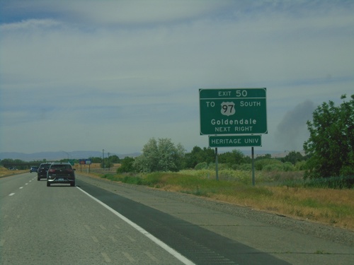 I-82 West - Exit 50