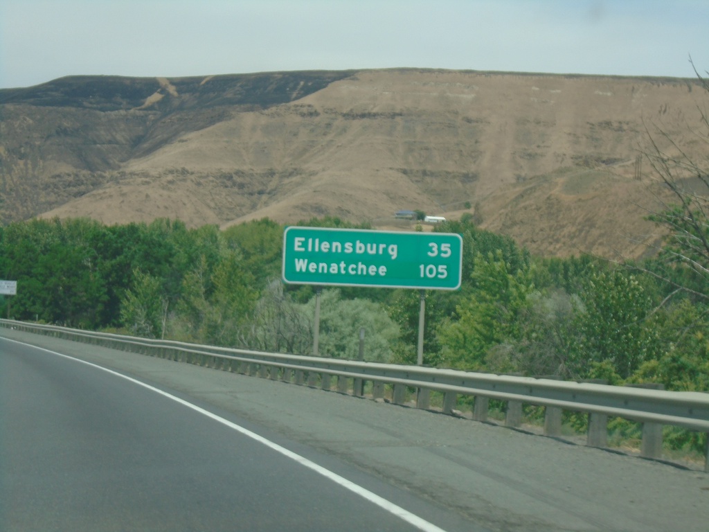 I-82 West - Distance Marker