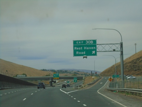 I-82 West - Exit 30B