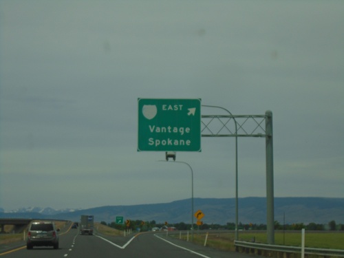 End I-82 West at I-90