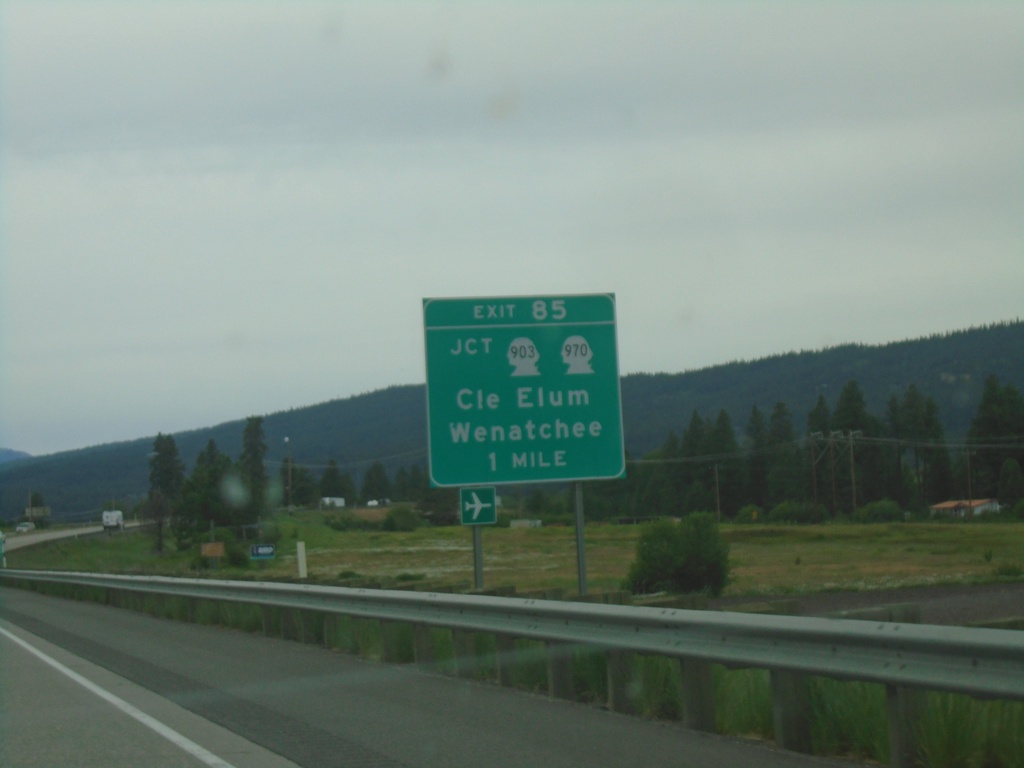 I-90 West - Exit 85